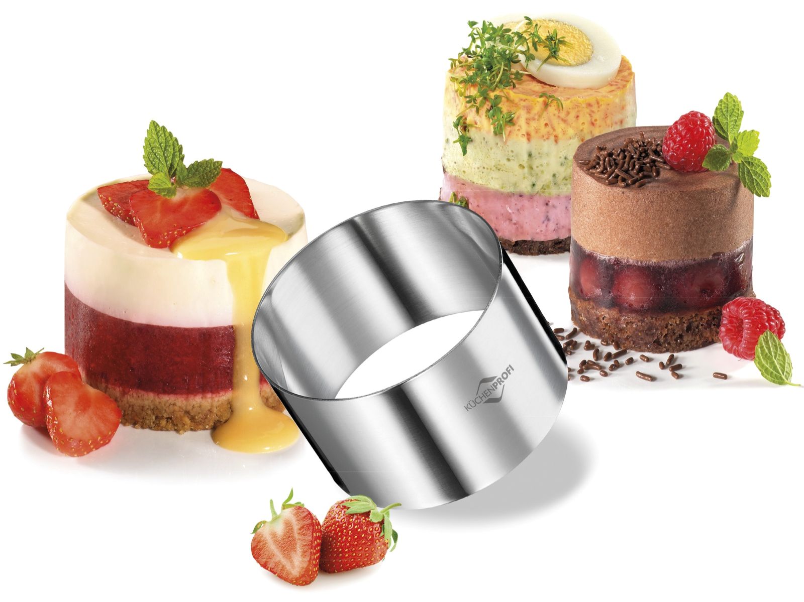 0905052800_Nerezový kroužek na dezerty a předkrmy Kuchenprofi